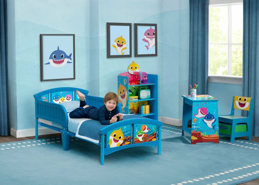 Delta Children Toddler Beds | Baby Shark Plastic Toddler Bed