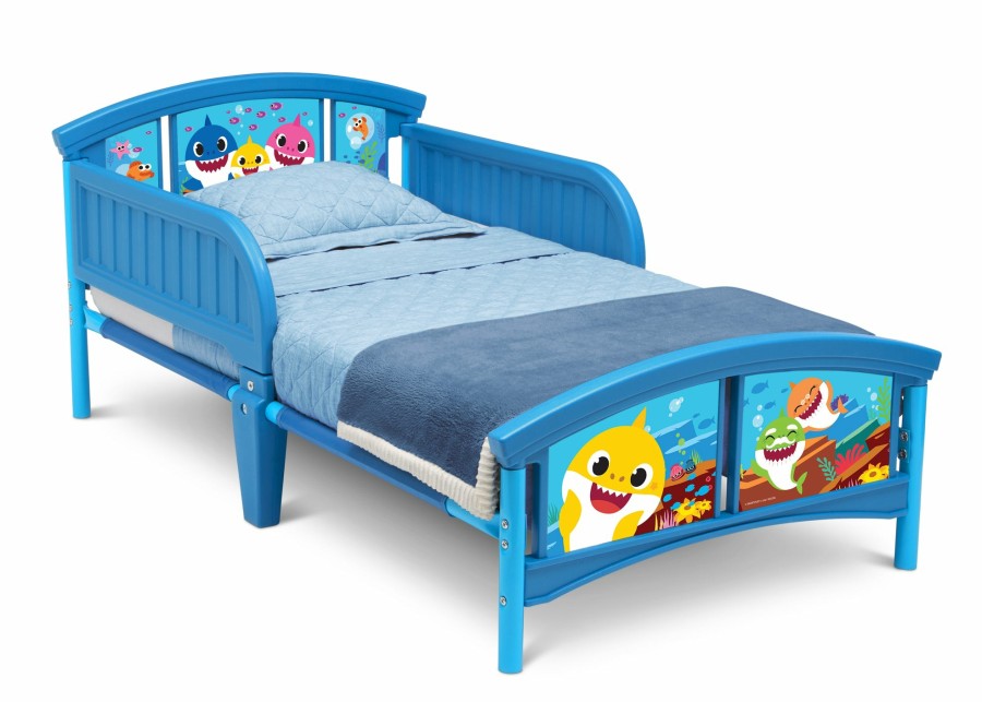 Delta Children Toddler Beds | Baby Shark Plastic Toddler Bed