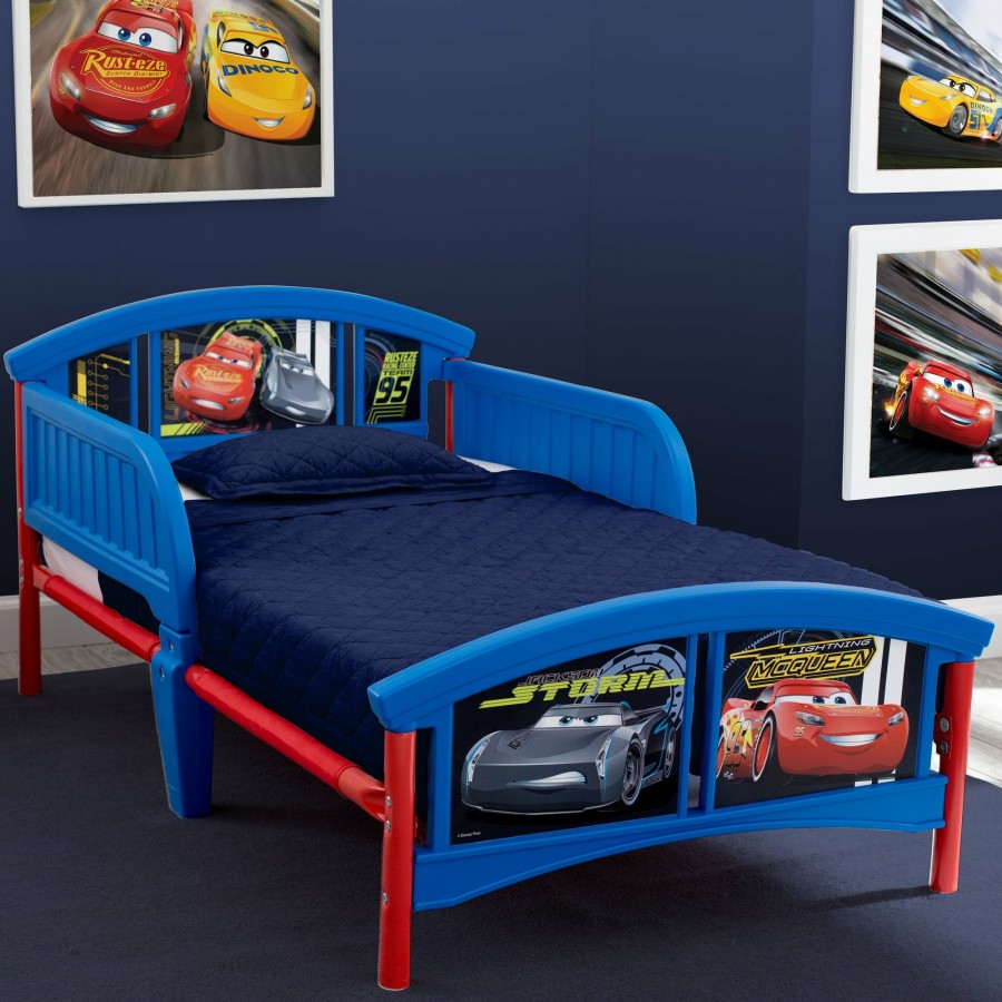 Delta Children Toddler Beds | Cars Plastic Toddler Bed