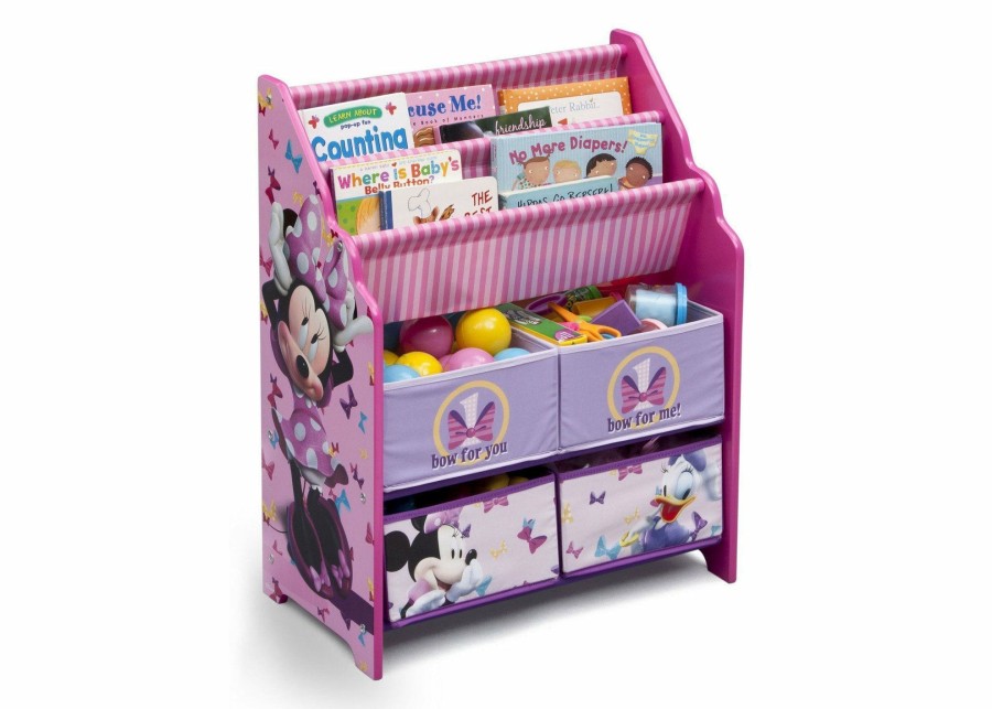 Delta Children Storage | Minnie Mouse Book & Toy Organizer