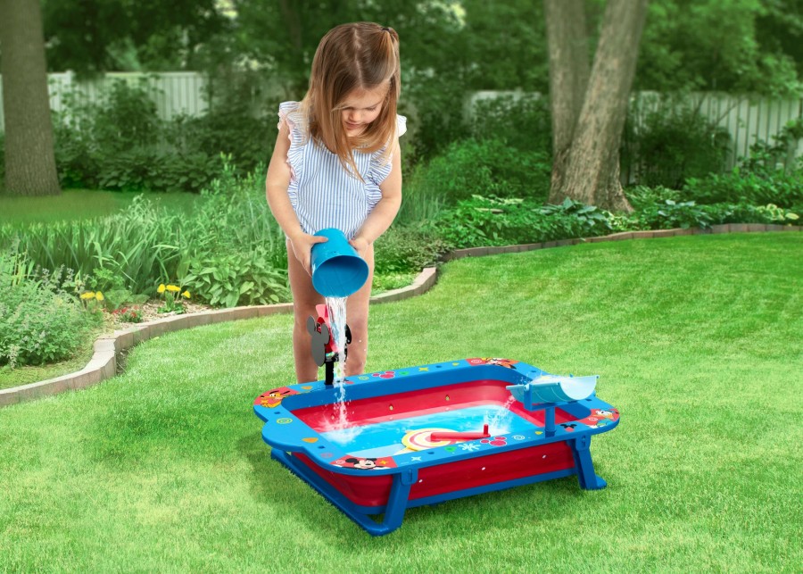 Delta Children Outdoor | Mickey Mouse Water Activity Table - Collapsible & Portable