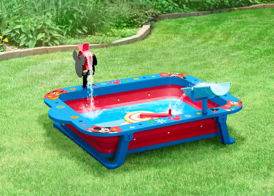 Delta Children Outdoor | Mickey Mouse Water Activity Table - Collapsible & Portable