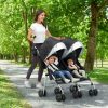 Jeep Double Strollers | Jeep Turboglyde Side By Side Double Stroller