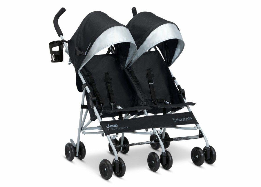 Jeep Double Strollers | Jeep Turboglyde Side By Side Double Stroller