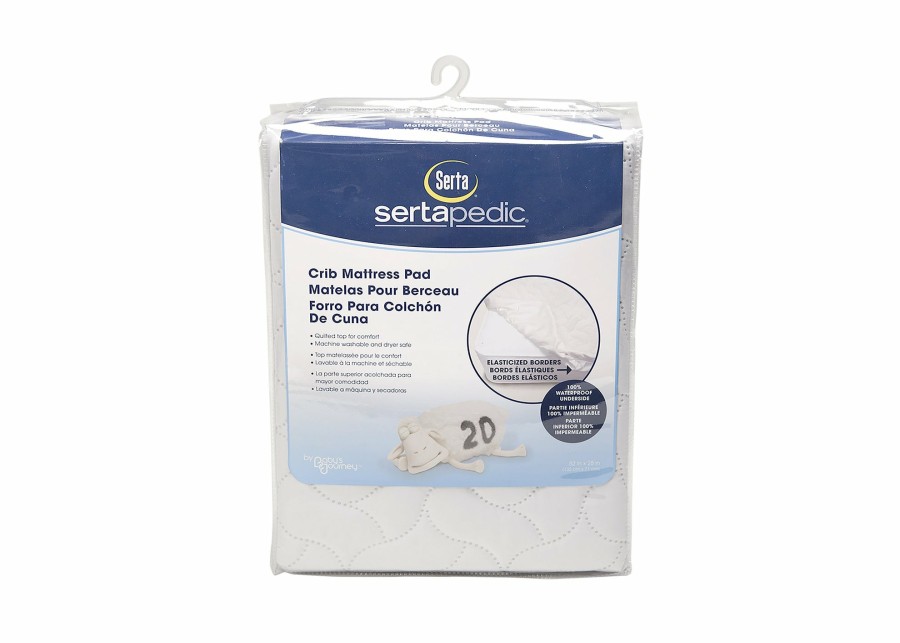 SertaPedic Sheets & Mattress Covers | Fitted Crib Mattress Pad