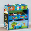 Delta Children Storage | Cocomelon 6 Bin Design And Store Toy Organizer