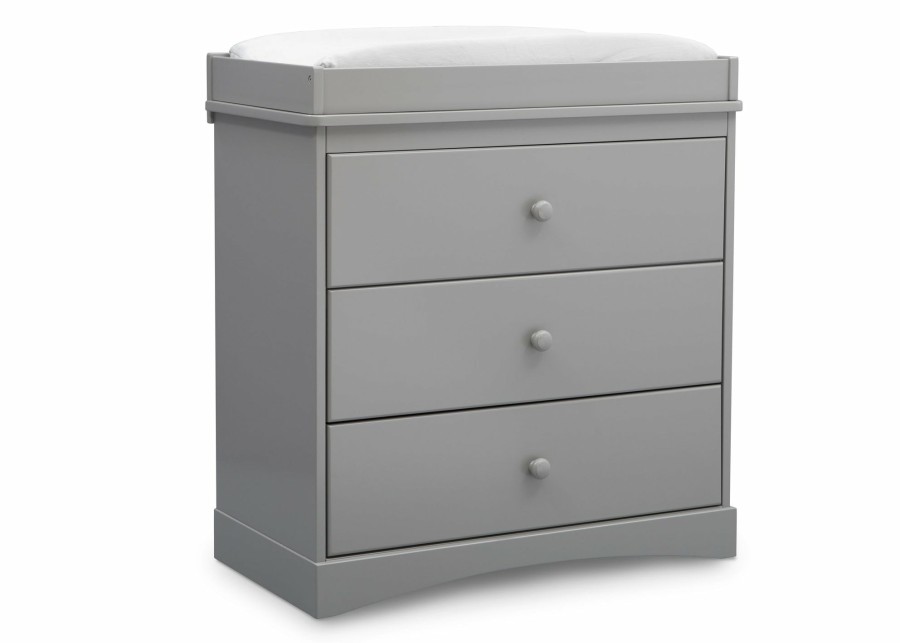 Delta Children Dressers & Changing Tables | Skylar 3 Drawer Dresser With Changing Top