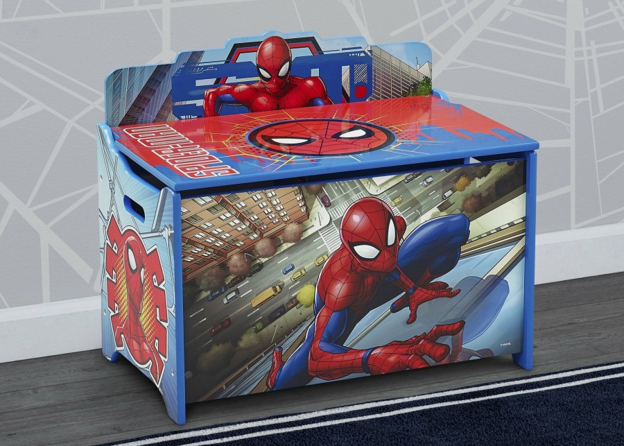 Delta Children Storage | Spider-Man Deluxe Toy Box