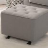 Delta Children Gliders & Rocking Chairs | Emma Diamond Tufted Nursery Gliding Ottoman