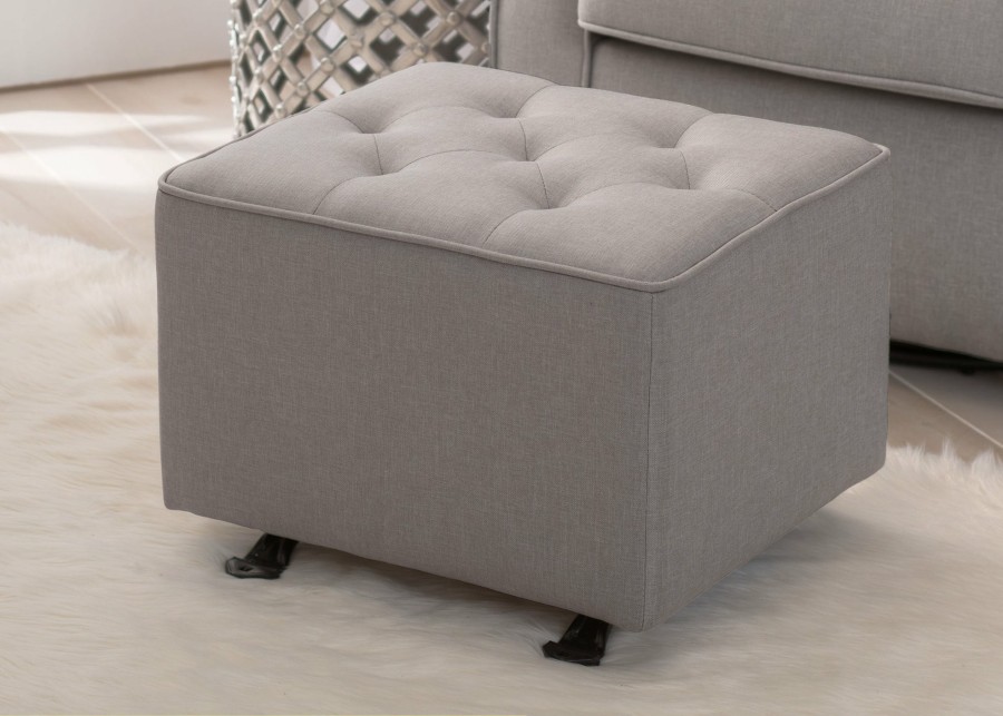 Delta Children Gliders & Rocking Chairs | Emma Diamond Tufted Nursery Gliding Ottoman