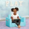 Delta Children Kids' Chairs | Unicorn Cozee Flip Out Chair - 2-In-1 Convertible Chair To Lounger For Kids