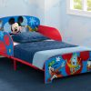 Delta Children Shop By Character | Mickey Mouse Wood & Metal Toddler Bed