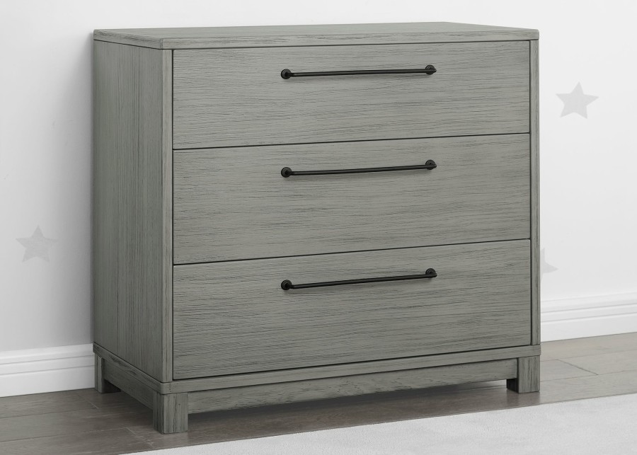 Simmons Kids Dressers & Changing Tables | Willow 3 Drawer Dresser With Changing Top