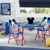 Delta Children Table & Chair Sets | Mickey Mouse 4-Piece Kids Furniture Set