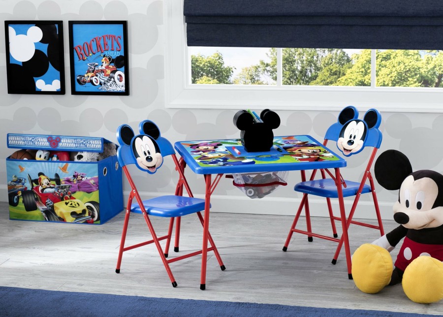 Delta Children Table & Chair Sets | Mickey Mouse 4-Piece Kids Furniture Set