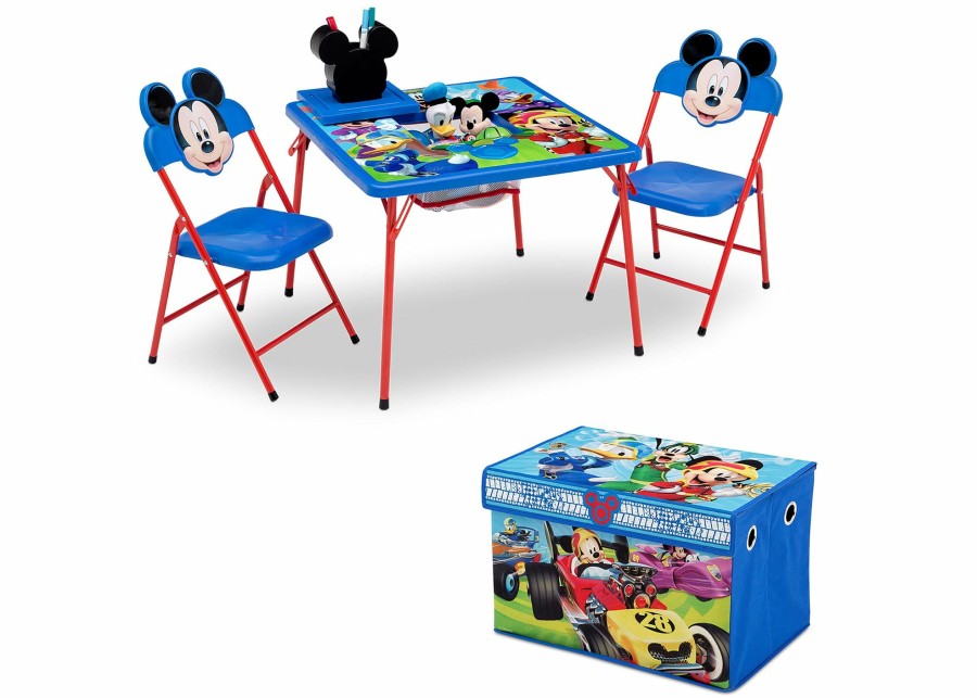 Delta Children Table & Chair Sets | Mickey Mouse 4-Piece Kids Furniture Set