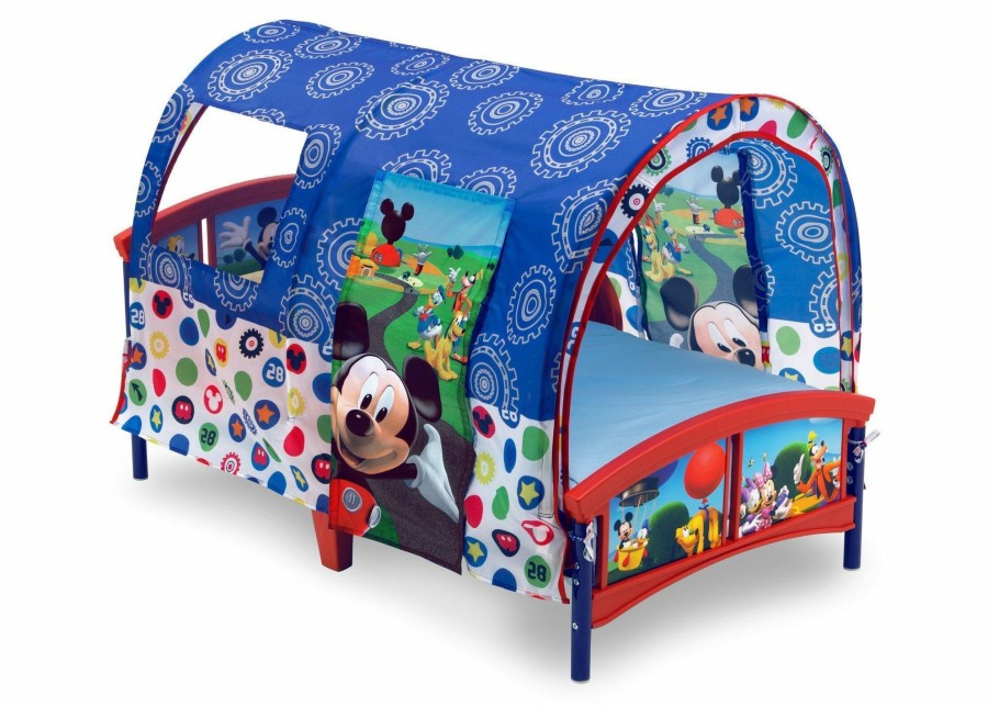 Delta Children Shop By Character | Mickey Mouse Toddler Tent Bed