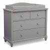 Simmons Kids Dressers & Changing Tables | Belmont 4 Drawer Dresser With Changing Top