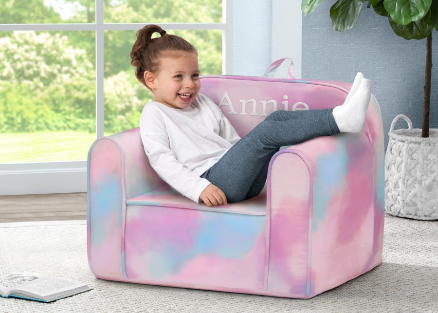 Delta Children Personalization | Personalized Tie-Dye Cozee Chair