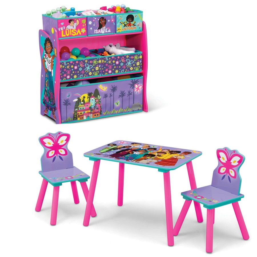 Delta Children Table & Chair Sets | Disney Encanto 4-Piece Toddler Playroom Set