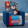 Delta Children Kids' Chairs | Justice League High Back Upholstered Chair