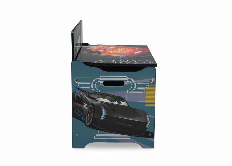 Delta Children Book & Toy Storage | Cars Deluxe Toy Box