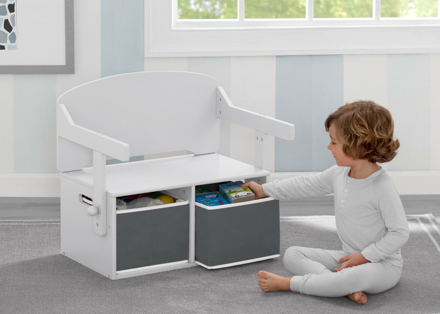 Delta Children Book & Toy Storage | Mysize Activity Bench