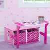 Delta Children Activity Desks | Minnie Mouse Activity Bench