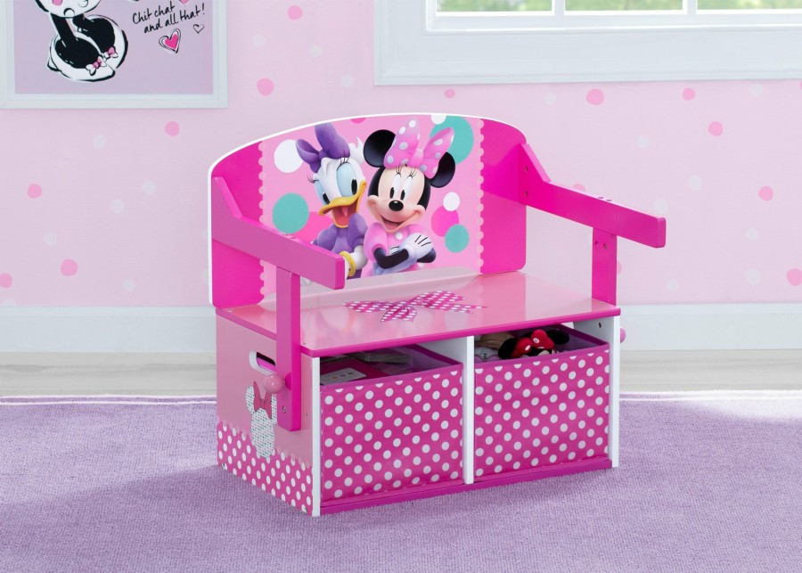 Delta Children Activity Desks | Minnie Mouse Activity Bench