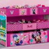 Delta Children Shop By Character | Minnie Mouse Deluxe 9 Bin Design And Store Toy Organizer