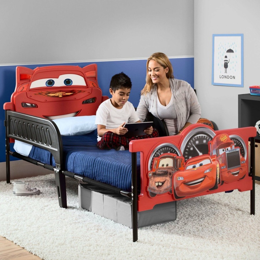 Delta Children Twin Beds & Headboards | Cars Plastic 3D Twin Bed