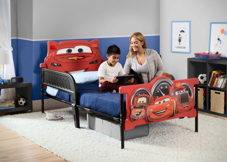 Delta Children Twin Beds & Headboards | Cars Plastic 3D Twin Bed