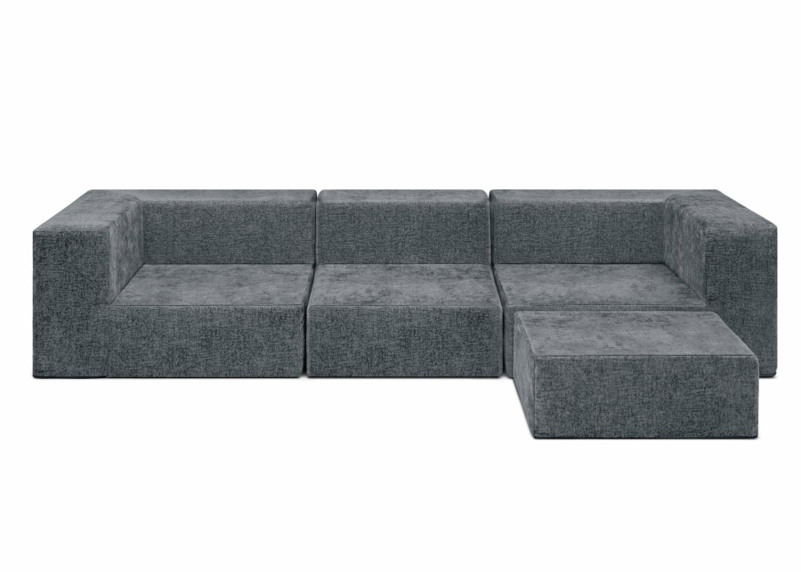 Delta Children Play Couches | Cozee 4-Piece Sectional Sofa Set