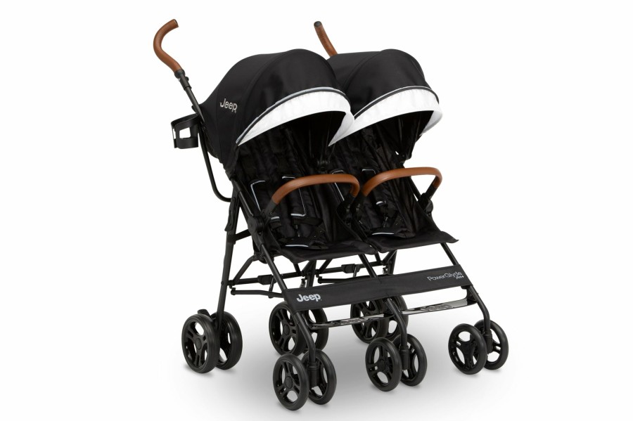 Jeep Strollers | Powerglyde Plus Side X Side Double Stroller