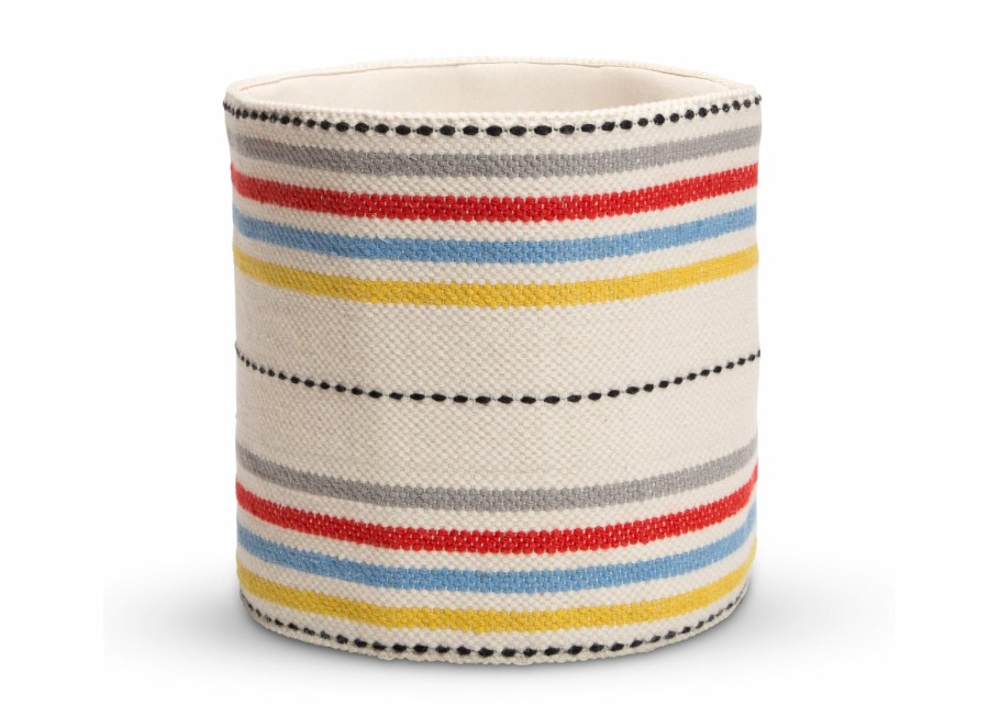 Delta Children Storage | Bright Stripes Handwoven Basket