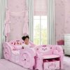 Delta Children Twin Beds & Headboards | Princess Carriage Convertible Toddler-To-Twin Bed