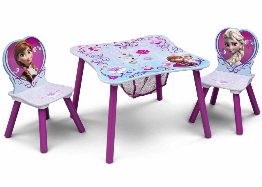 Delta Children Table & Chair Sets | Frozen Table & Chair Set With Storage