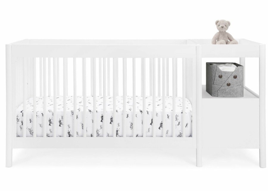 Delta Children Baby Cribs | Zoe 5-In-1 Convertible Crib And Changer