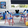 Delta Children Shop By Character | Mickey Mouse 4-Piece Kids Furniture Set