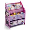 Delta Children Shop By Character | Minnie Mouse Book & Toy Organizer