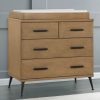 Delta Children Dressers & Changing Tables | Sloane 4 Drawer Dresser With Changing Top And Interlocking Drawers