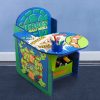 Delta Children Table & Chair Sets | Teenage Mutant Ninja Turtles Chair Desk With Storage Bin