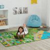 Delta Children Rugs | Extra Large Road Map Activity Rug For Girls And Boys - 78-Inch L X 54-Inch W