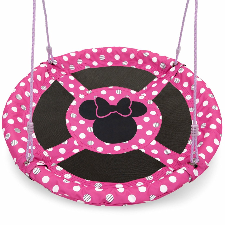 Delta Children Shop By Character | Minnie Mouse 40-Inch Saucer Swing For Kids