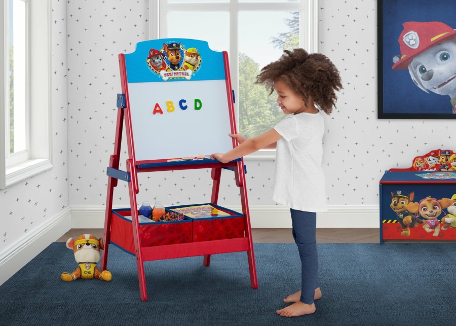 Delta Children Shop By Character | Paw Patrol Wooden Activity Easel