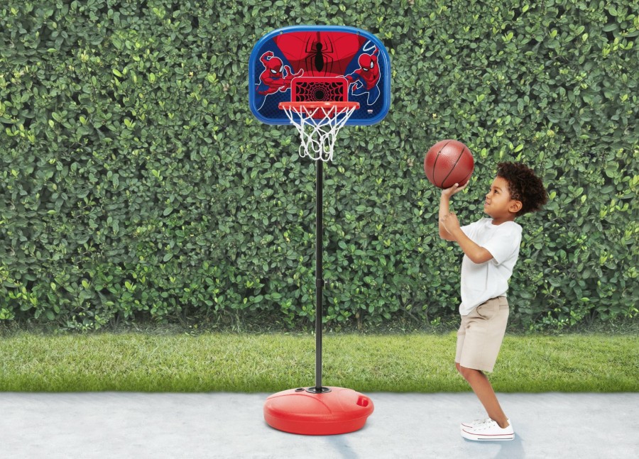 Delta Children Basketball Hoops | Spider-Man Basketball Hoop Set For Kids