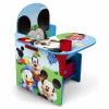 Delta Children Shop By Character | Mickey Mouse Chair Desk With Storage Bin