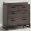 Simmons Kids Dressers & Changing Tables | Foundry 4 Drawer Dresser With Changing Top And Interlocking Drawers