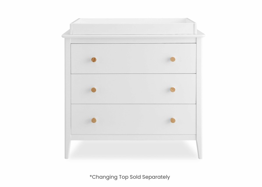 Delta Children Dressers & Changing Tables | Casey 3 Drawer Dresser With Interlocking Drawers