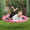 Delta Children Swings | Jojo Siwa 40-Inch Saucer Swing For Kids